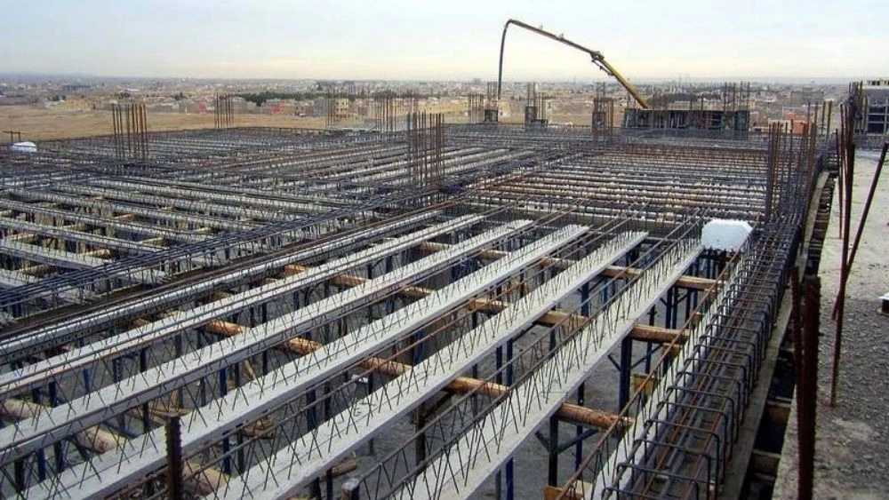 جرثقیل حمل تیرچه بلوک و مصالح ساختمانی در یزد