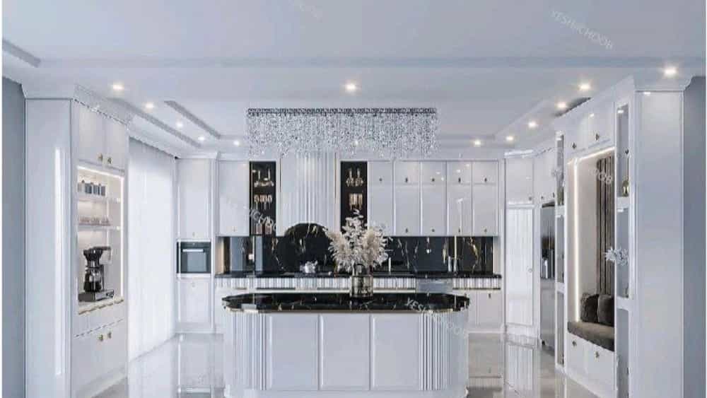 Teaching the color of polyurethane; Coloring techniques and improving the quality of the cabinet door by the Saudi team