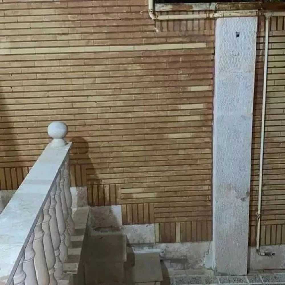 شستشوی نما با طناب و دستگاه سان بلاس و بدون نیاز به داربست