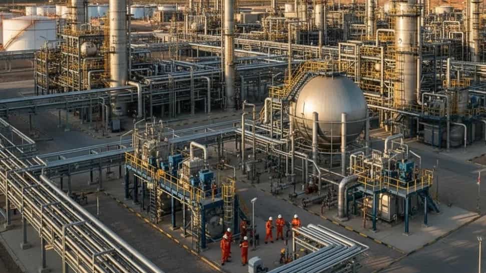 تنفيذ مشاريع البتروكيماويات والمصافي في الموقع في شيراز