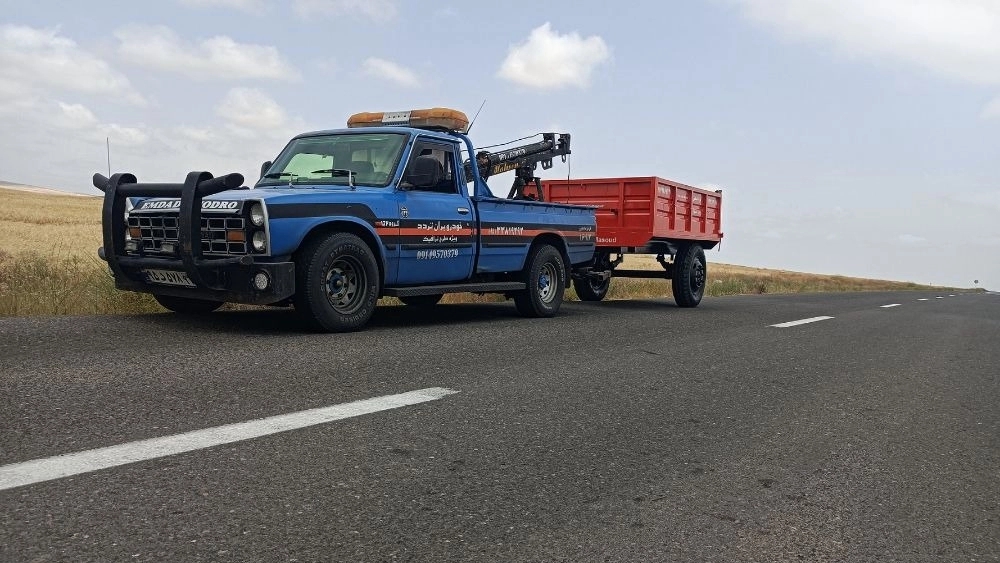 Abik Pars car rescue, immediate dispatch of a car carrier and tow truck in Taleghan