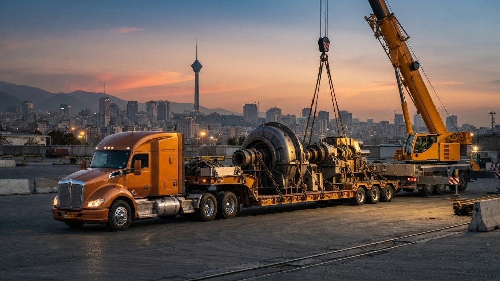 Carrying heavy goods with advanced equipment in Tehran Carrying heavy goods with advanced equipment in Tehran