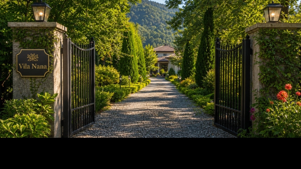 Villa Nana, two-bedroom villa with pool and garden for rent in Klarabad, Mazandaran