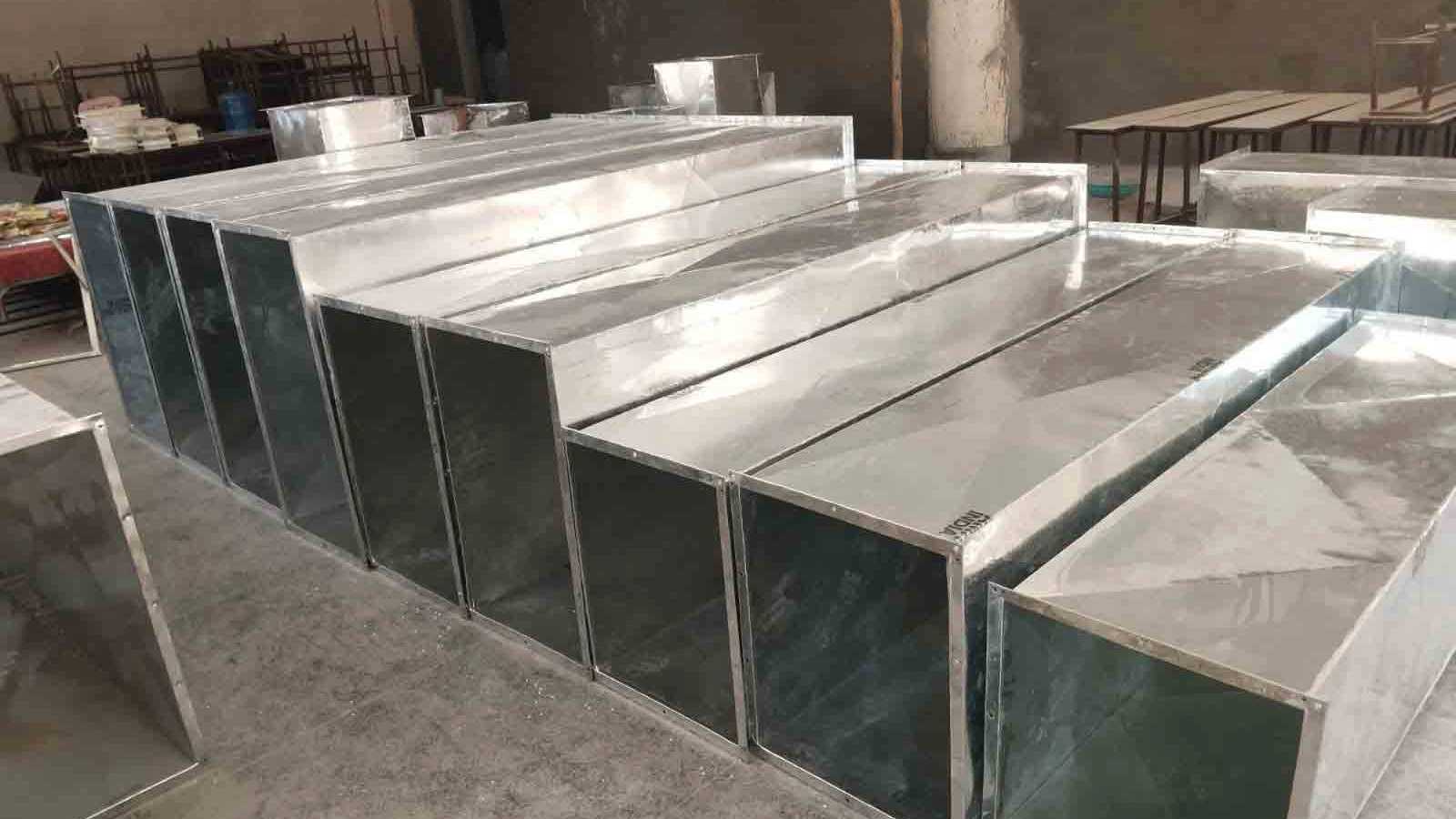 New channel construction, installation of cooling and thermal air cooler channel in Malair