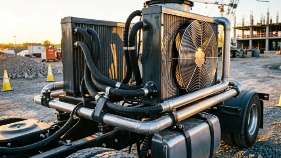 Industrial radiator suitable for heavy diesel generators in Ardabil