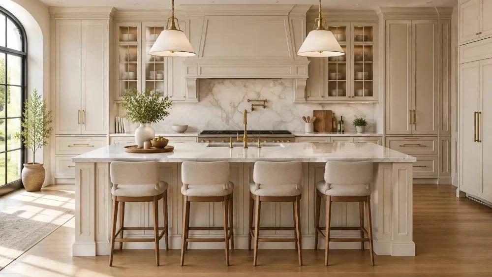 Design and implementation of stylish and modern neoclassical cabinets in Tehran