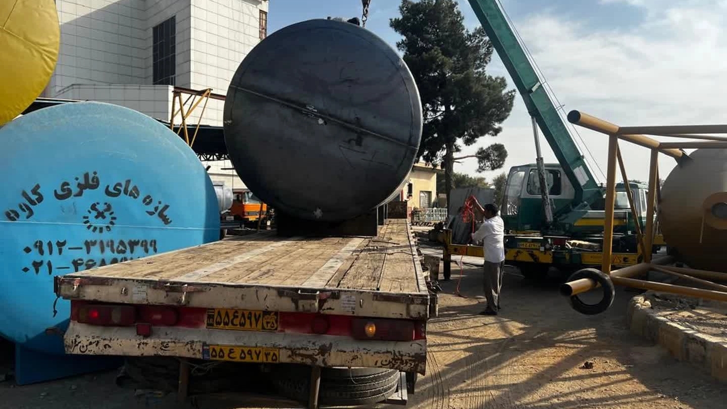 Production of fuel tankers in Tehran Production of fuel tankers in Tehran