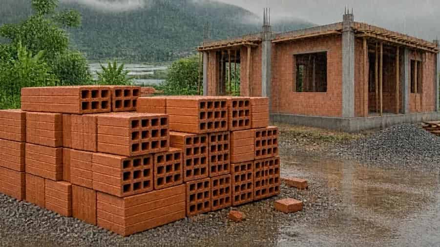 Daily price of clay bricks in Gilan for construction projects