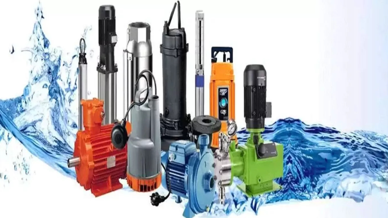 All types of pumps and accessories in Paish Sanat engineering technical complex