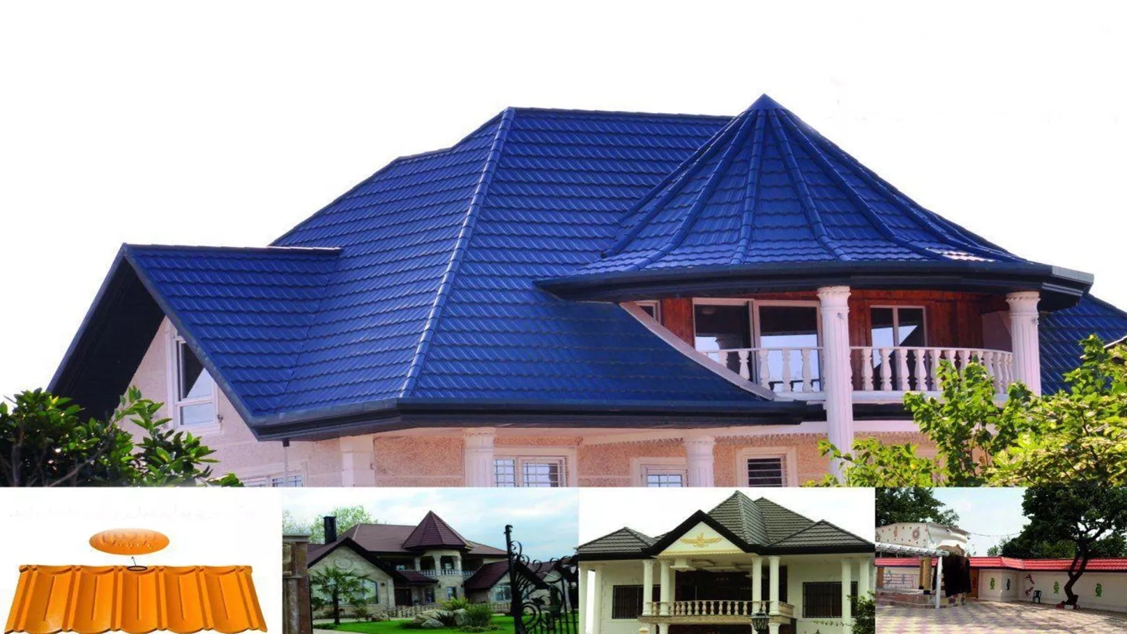 Sales and implementation of the sloping roof of the antique villa in Tehran **********