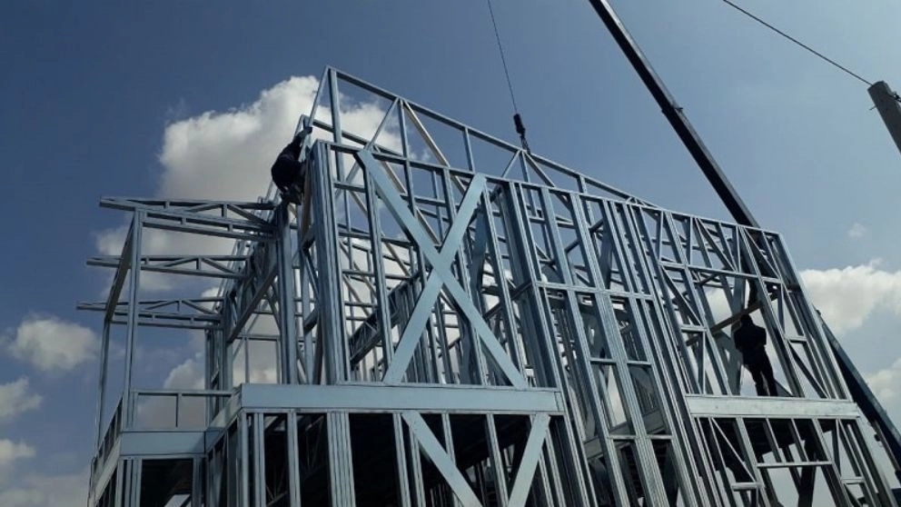 Specialized execution of Kenaf and LSF structures of Ashianeh in Toos Blvd., Mashhad