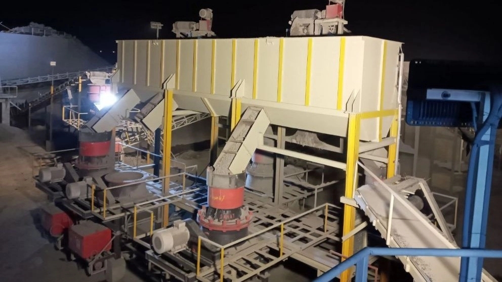Manufacturing contractor, repair and installation of Arta stone crusher machine in Kashan, Isfahan