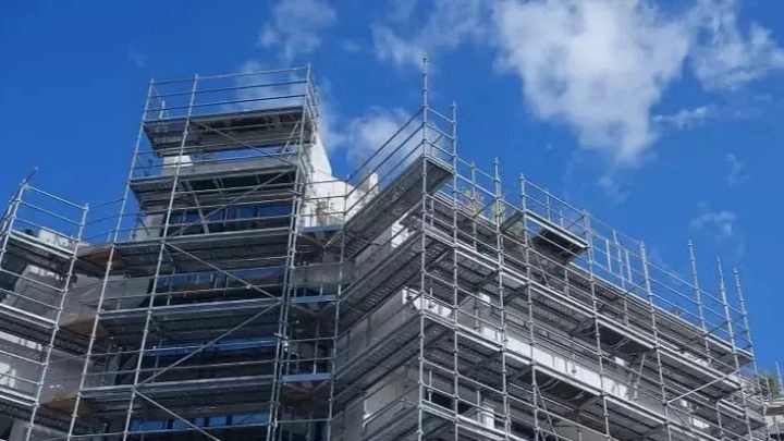 Types of scaffolding used in construction