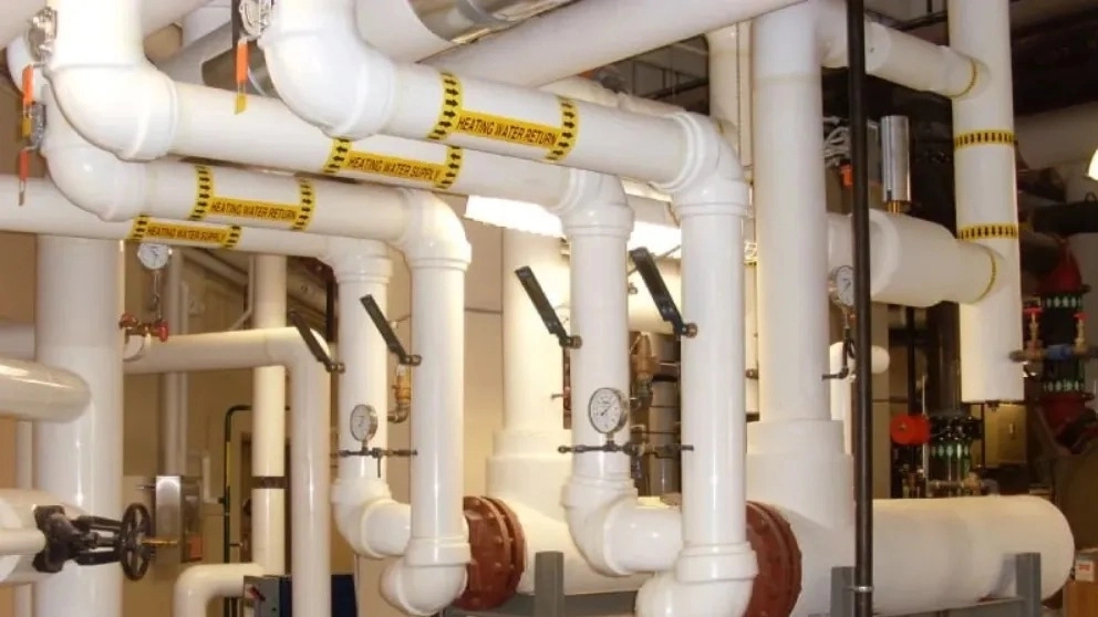 Building water piping