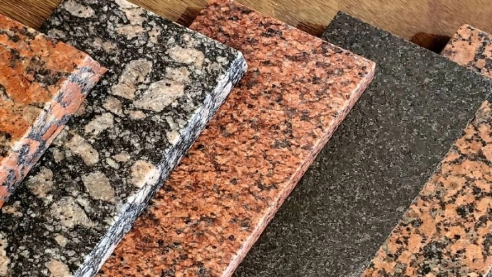 Production of decorative stone radiation in localities