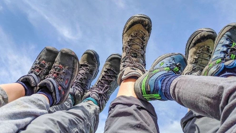 Differences between hiking and climbing sports shoes