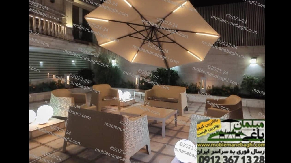 Central exhibition of garden furniture in Karaj