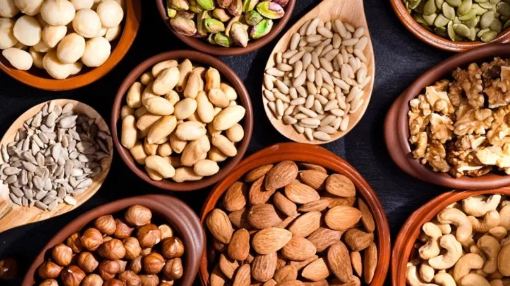 7 خاصیت انواع آجیل و مغزها