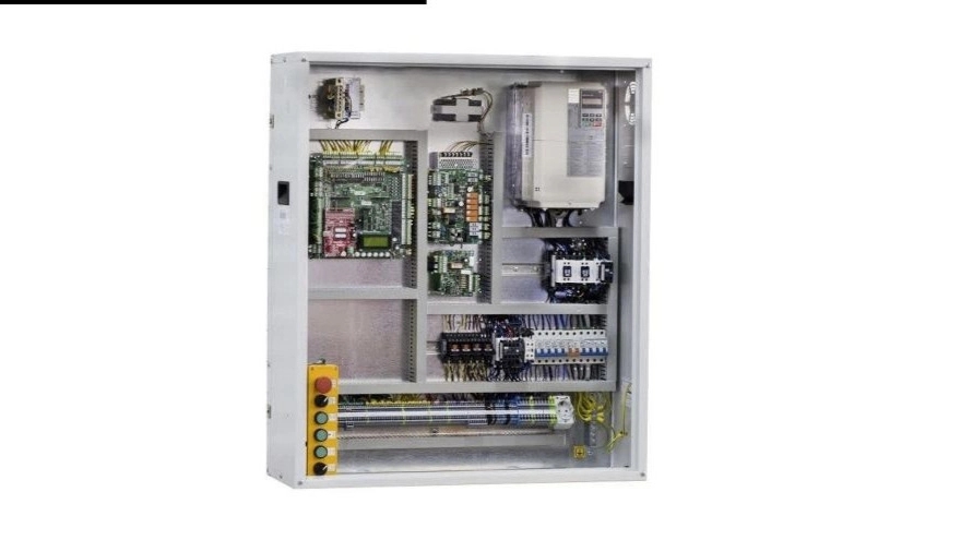 Aryan gearbox elevator control panel with Saba drive (Yaskawa)