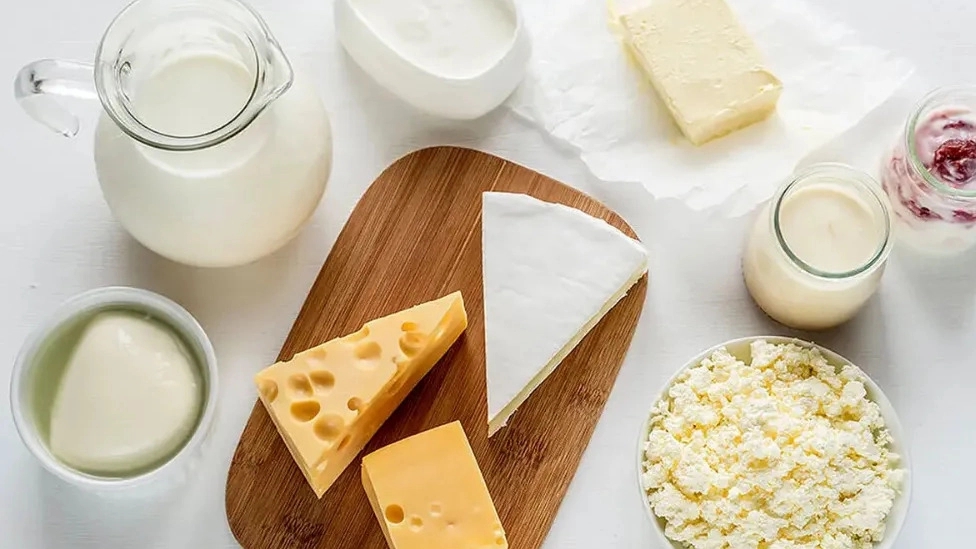 The correct way to store dairy products