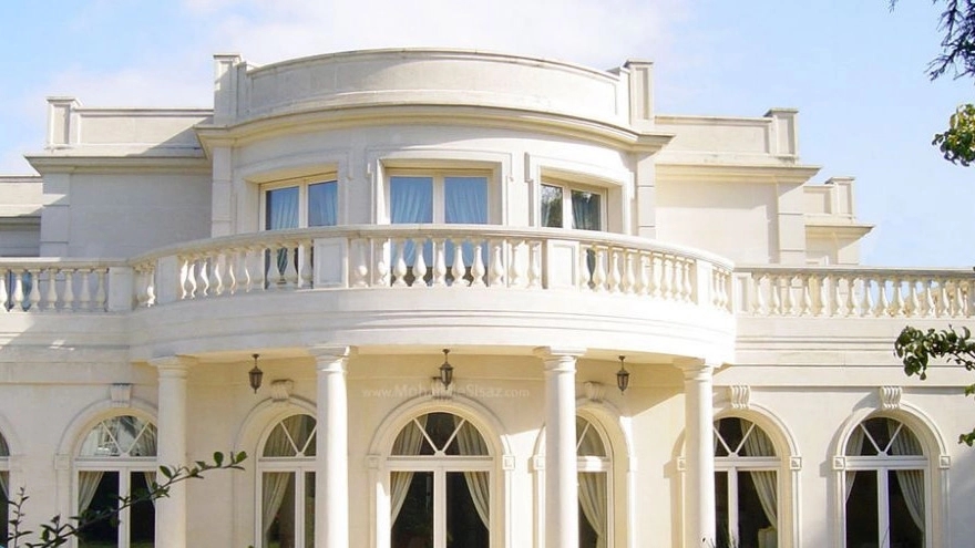 Capital painting, execution of Roman and classical cement facades in Ramsar, Mazandaran