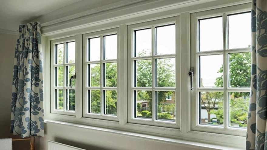 The difference between upvc and pvc double-glazed windows
