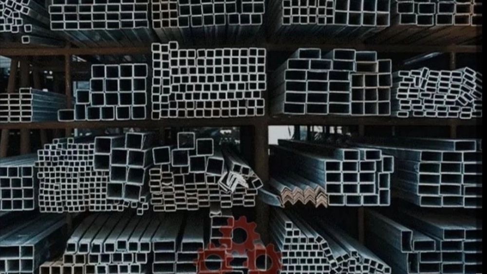 Selling Manisman pipe and steel sections in Folad City, Tehran