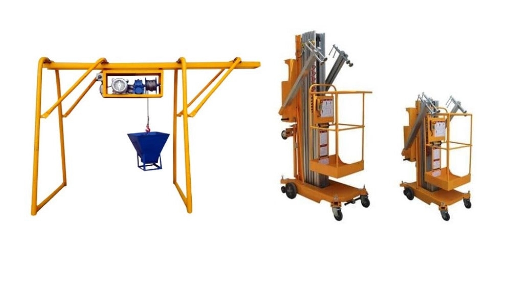 Safdari construction lift, sale and rent of roof jack lift in Rasht