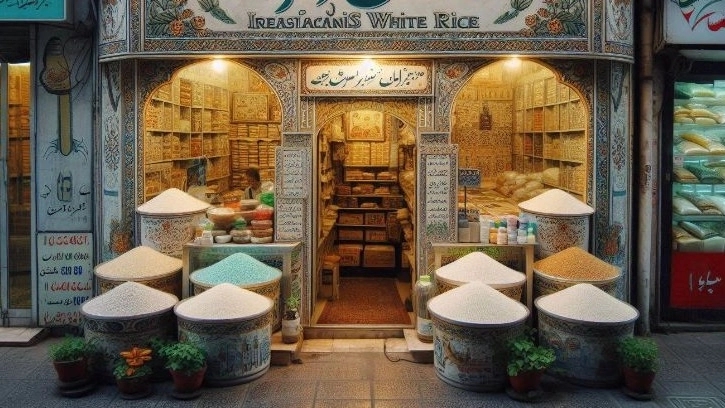 Sale of Shiroudi rice in Mazandaran
