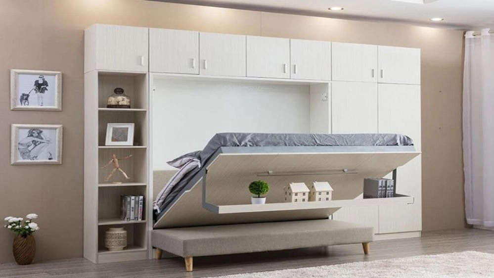 Constructing a single folding bed in Karaj