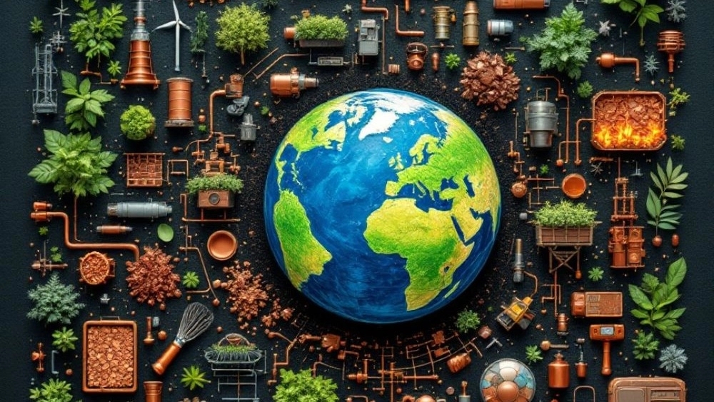 Benefits of Copper Recycling in Industry and Environment: The Role of Tehran's Wastes