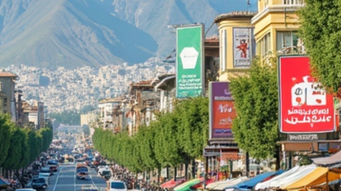 Environmental boards in Tehran