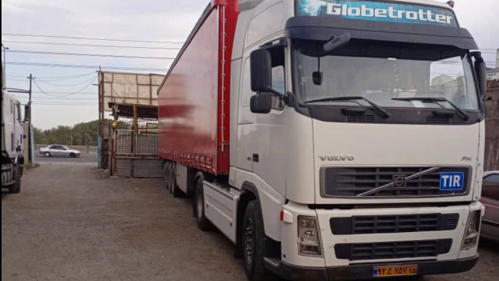 Saman Transit Tent, Installation of Truck Truck Trailer in Tehran Shahriar