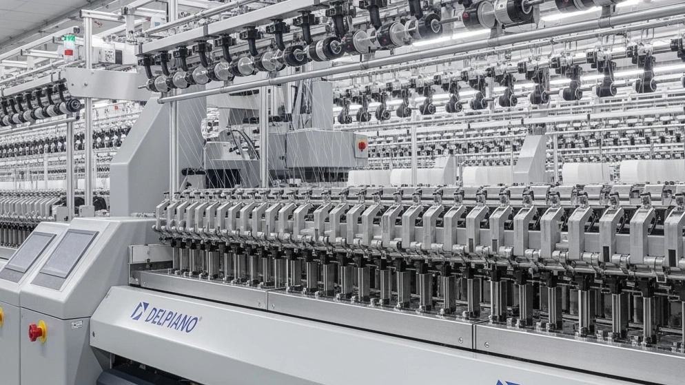 Delpiano Ring machine; The first choice of modern spinning in Iranian textile industries