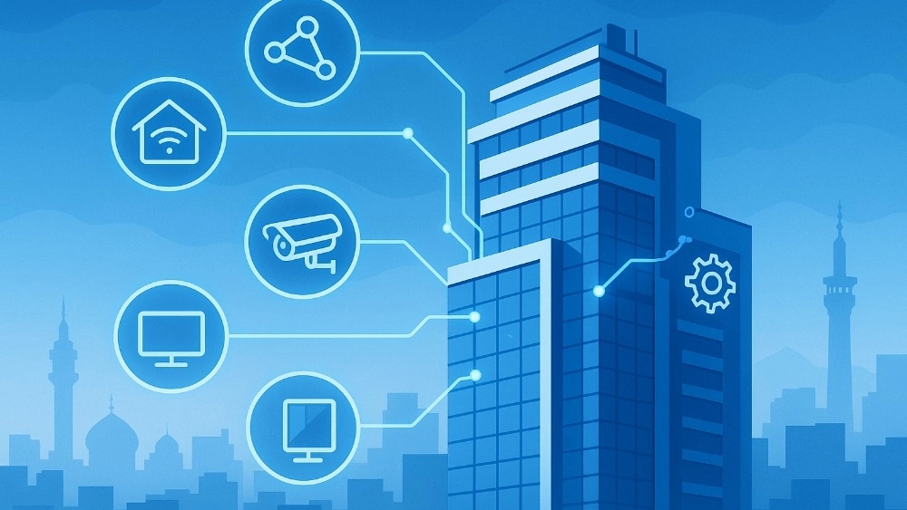 Advanced design and implementation of central digital projects in Mashhad with Radin Electronics