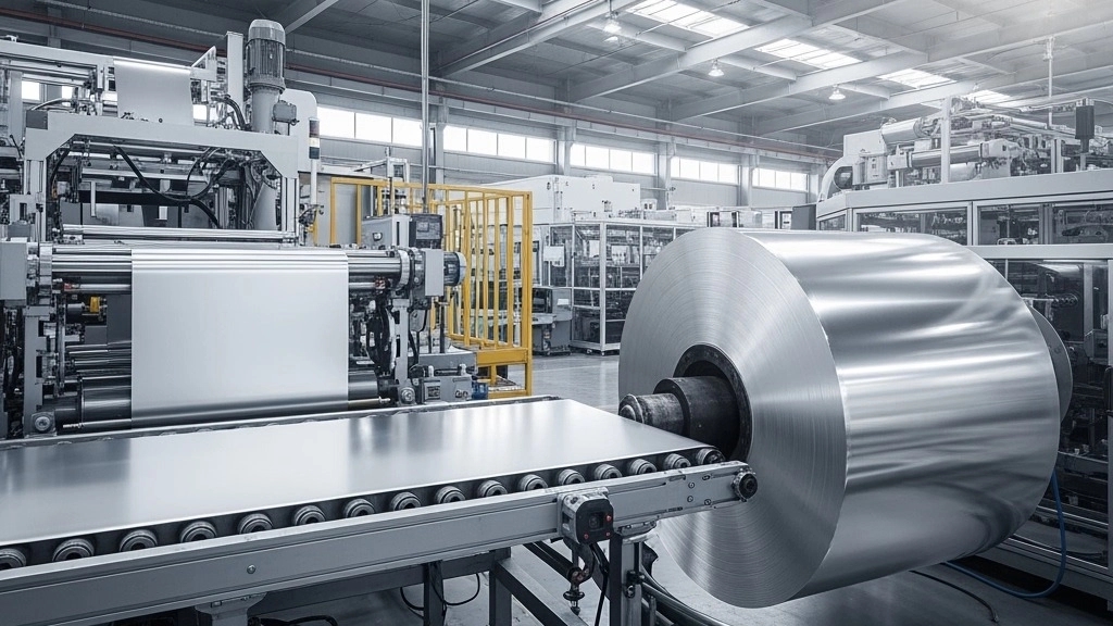 Aluminum foil manufacturer in the country