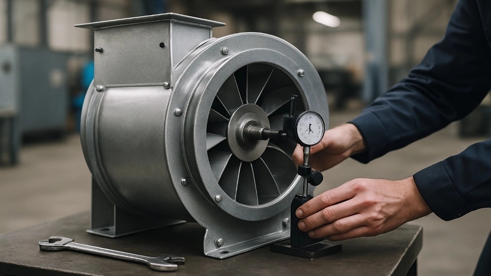 Production of centrifuge fan in Tehran