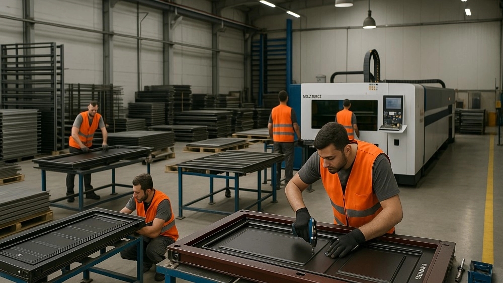 Introduction to the process of producing anti -theft door in Sarah Door