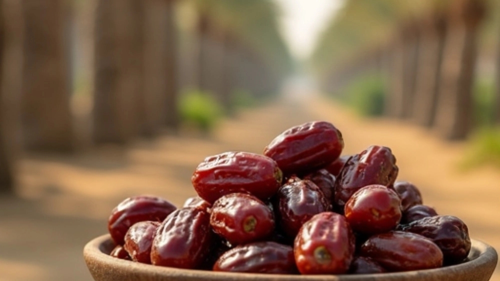 Taha dates, rhubarb dates and derivatives in Bushehr