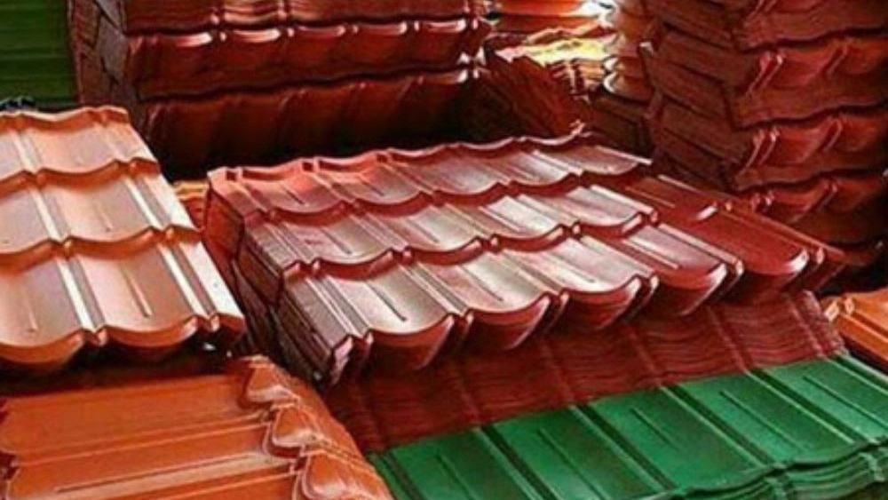 Company steel, producing and selling colored galvanized sheets in Talesh
