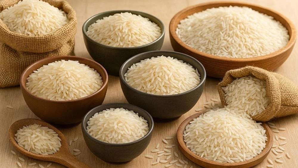 The most popular types of Iranian rice in Isfahan market