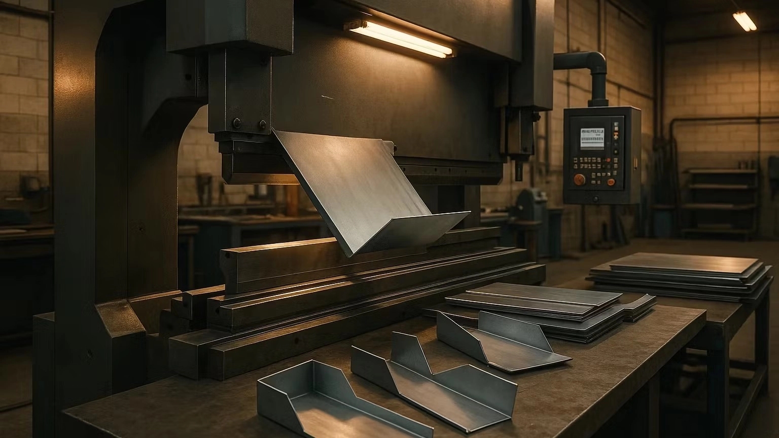 Bending and shaping metals with CNC machine in Tehran