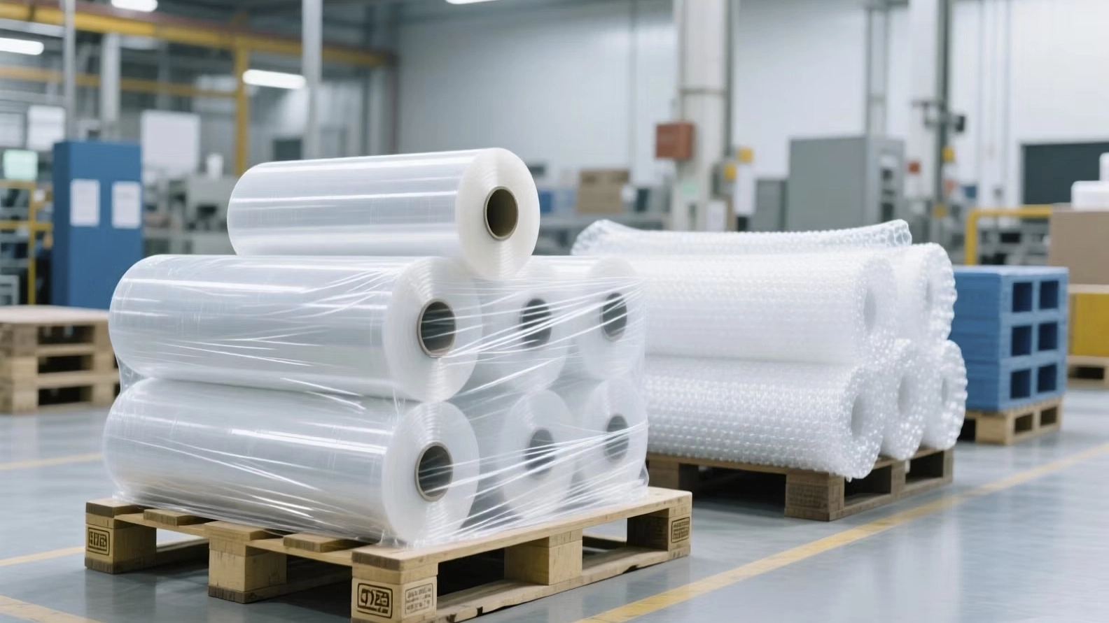 The best producer of stretch plastic and bubble plastic in Iran