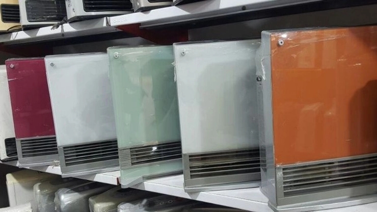 Superior technology workshop, sale and repair of stock Japanese electric gas heater in Mashhad