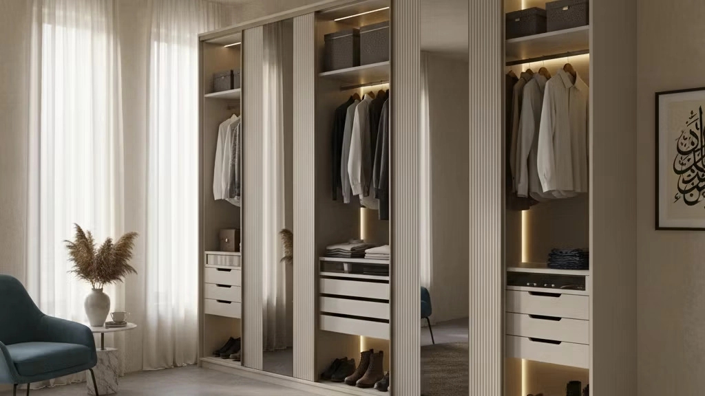 Stylish and spacious wardrobe in Yazd