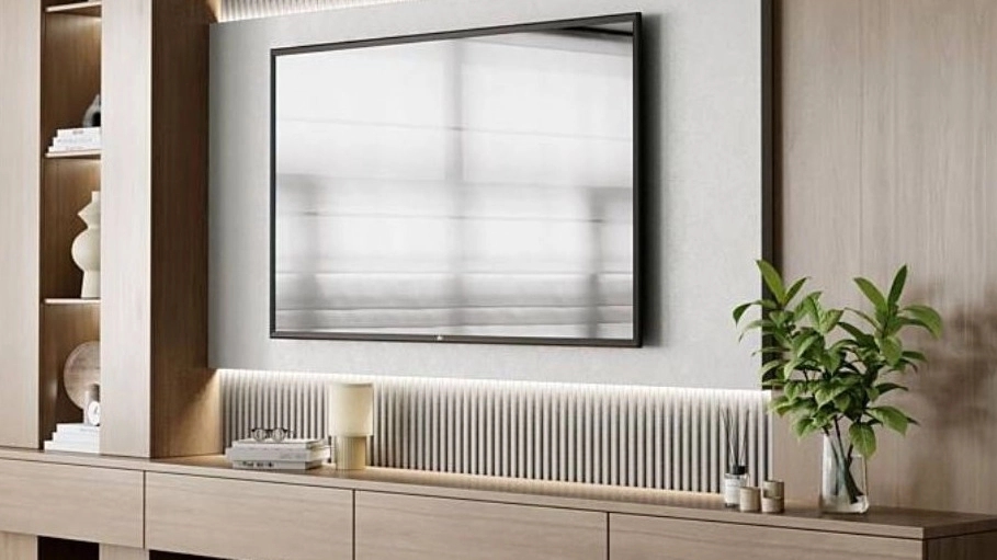 Pasargad decoration, design and implementation of wardrobe cabinets and TV wall in Rezen Hamadan