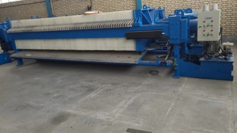 Kian filter press, production of hydraulic filter press machine in Zanjan