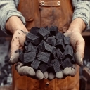 Dehghani brothers, distribution of pistachio charcoal in Rafsanjan