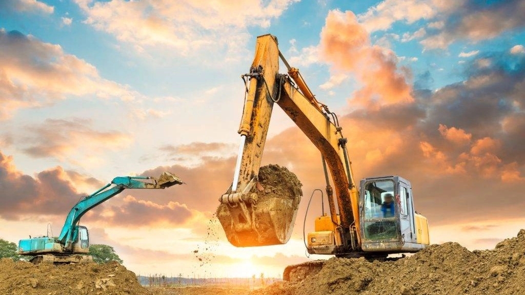 Soleimani contracting, rental of excavator loaders and earthmoving machines in Tehran