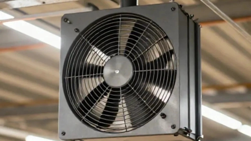 Silent poultry circulation fan suitable for breeding halls in Tabriz
